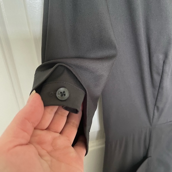 EUC Emerson Fry Utility Dress- dark gray, size 6. - Picture 7 of 10